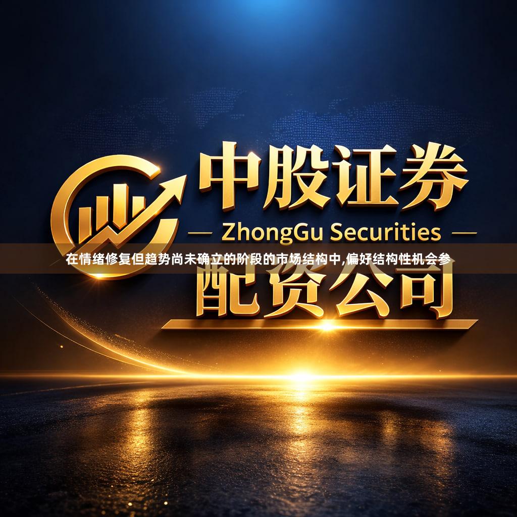 在情绪修复但趋势尚未确立的阶段的市场结构中,偏好结构性机会参
