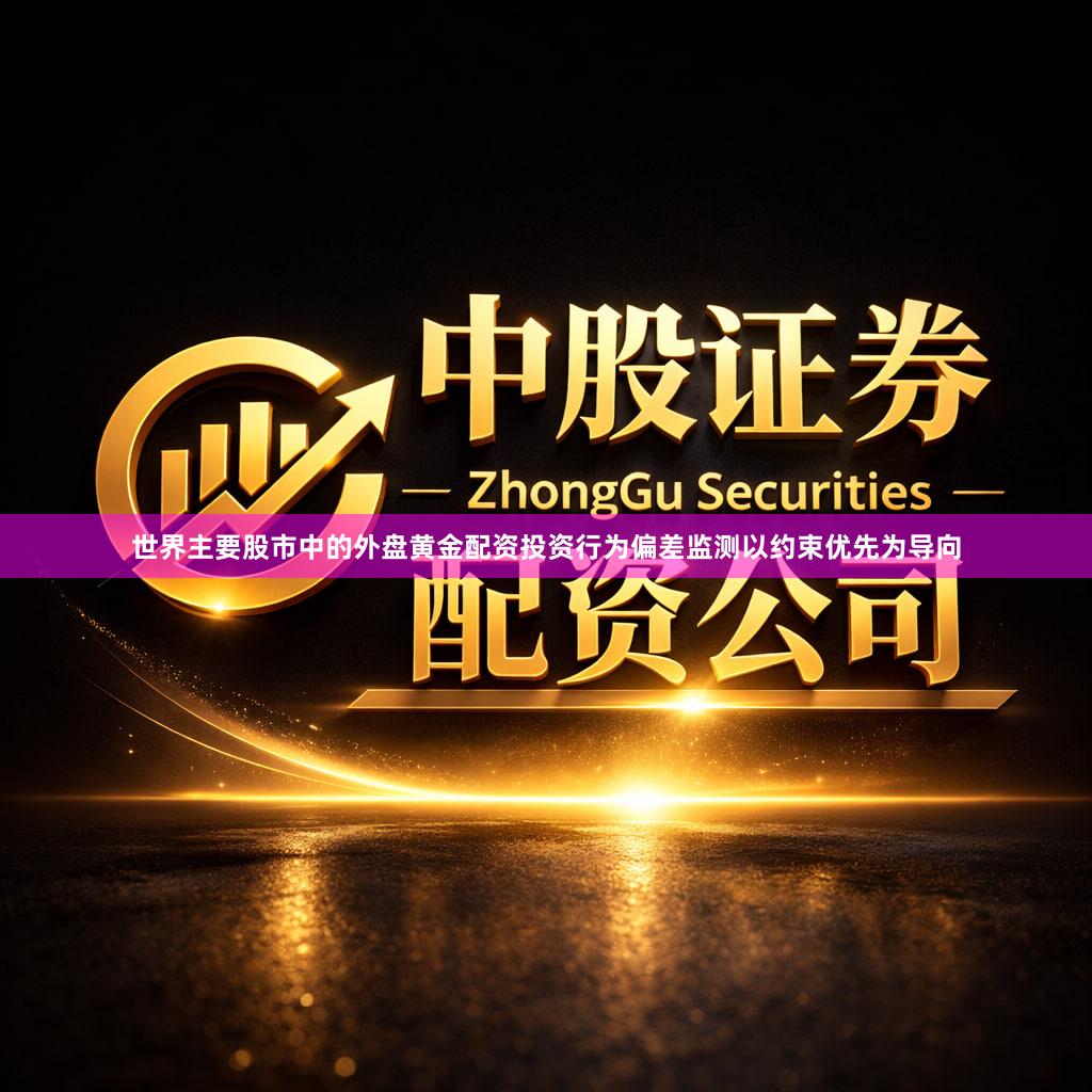 世界主要股市中的外盘黄金配资投资行为偏差监测以约束优先为导向