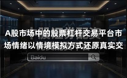 A股市场中的股票杠杆交易平台市场情绪以情境模拟方式还原真实交