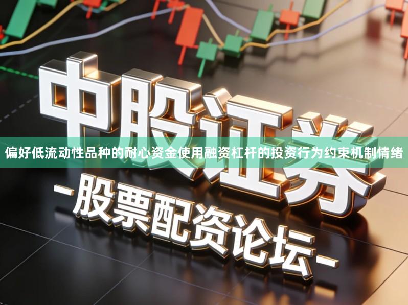 偏好低流动性品种的耐心资金使用融资杠杆的投资行为约束机制情绪